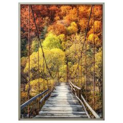 Woodlands Glass Wall Art