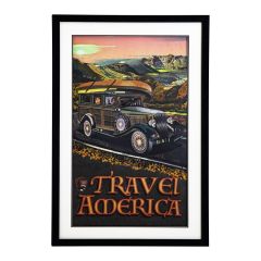 Travel America Framed Wall Art