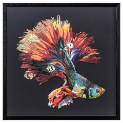 Half Moon Framed Collage Wall Art