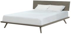 Alder Wood Ellison California King Platform Bed in Astoria Sky Finish