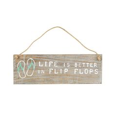 Flip Flop Quote Plaque