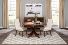 Amish Crafted Solid Wood Modern Farmhouse Parkdale Dining Set