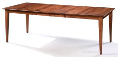 Amish Crafted Solid Soft Maple Wood 84" Long Shenandoah Leg Table in Bourbon Finish