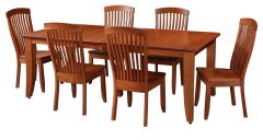 Amish Crafted Solid Cherry Wood Justine Set