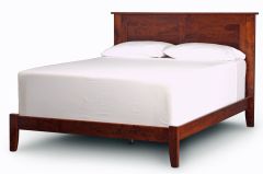 Amish Crafted Solid Character Cherry Wood Queen Shenandoah Bed in in Michaels Finish