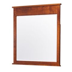 Amish Crafted Solid Character Cherry Wood Shenandoah Mirror in Michaels Finish