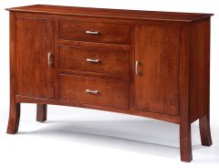 Amish Crafted Solid Maple Wood Loft II Dining Server China in Avalon