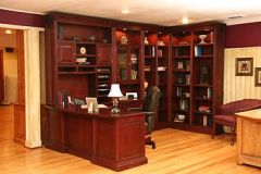 California Made Solid Wood Office and Bookcases STU916