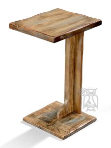 Birch Wood Arizona Sofa Mate Side Tray Table