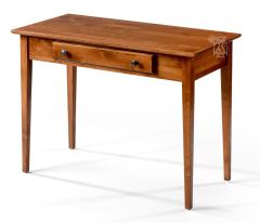 Solid Alder Wood Shaker Writing Table in Antique Cherry Finish