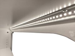 Installed LED Strip Lighting & Remote for Bookcase, Wall Unit or Loft Bed