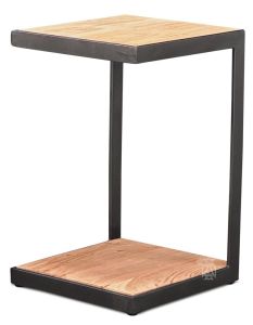 Solid Sheesham Wood Manzanita Sofa Mate Table in Harvest Finish