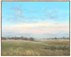 Grassland Vista Framed Wall Art on Canvas