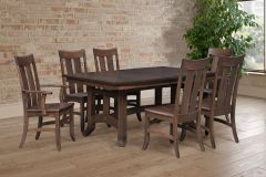 Customize This Amish Crafted Solid Wood Dining Set Biltright