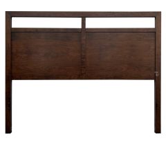 Amish Crafted Solid Cherry Wood Maverick Queen Headboard in Earthtone Finish