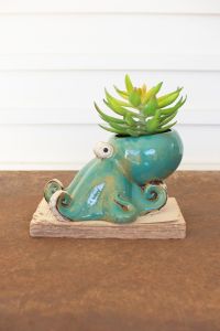 Ceramic Octopus Planter
