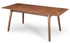 Parawood Space Savers Rectangle Extension Leg Table in Walnut Finish