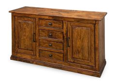 Solid Mango & Walnut Wood Silverdale Sideboard in Russet Finish