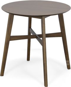 Parawood Space Savers Gathering Bistro Table in Walnut Finish