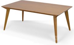 Amish Crafted Solid Premium Cherry Wood Elroy Table in Amber Glow Finish