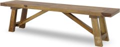 Solid Sheesham Kalispell Bench in Harvest Finish