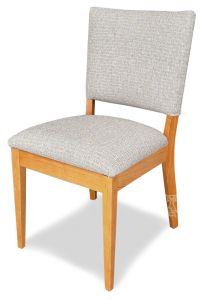 Amish Crafted Solid Cherry Wood Studio Side Chair in Natural Finish