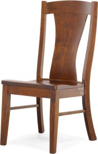 Amish Crafted Solid Maple Wood Samuel Side Chair in Asbury Finish