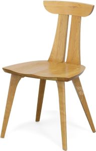 Estelle Chair in Solid Cherry Wood with Natural Finish
