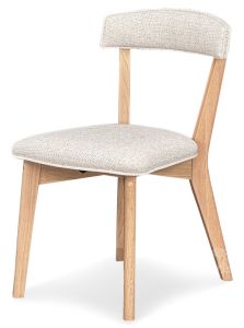 Amish Crafted Solid Quartersawn White Oak Cole Side Chair in Natural Effects Finish