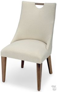 Amish Crafted Solid Maple Wood Stockwell Side Chair in Rawhide Finish