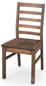 Amish Crafted Solid Maple Harper Side Chair in Warm Brown Finish