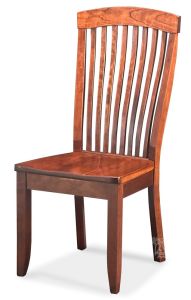Amish Crafted Solid Premium Cherry Wood Justine Side Chair in Michales Finish