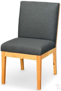 Amish Crafted Solid Rustic Cherry Wood Vancouver Side Chair in Natural Finish
