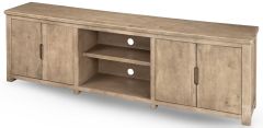 Solid Natural Parota & Mango Wood 88" Console