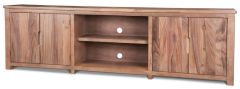 Solid Natural Parota & Mango Wood 93" Console