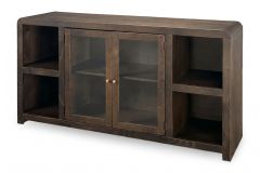 American Made 66" Cooper Entertainment TV Console in Dark Cocoa