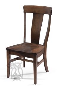 Amish Crafted Solid Maple Bartlett Side Chair in Autumn Finish