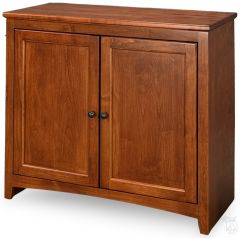 Alder Wood McKenzie 36"W Modular Lower Cabinet with Doors in Antique Cherry Finish