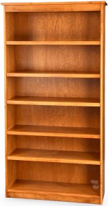 Amish Crafted Solid Maple Wood Candler Open Bookcase