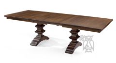 Amish Crafted Solid Maple Bartlett 104" Extension Table in Autumn Finish