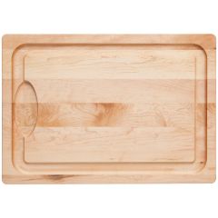 Solid Maple Wood Carving Board in Natural Finish