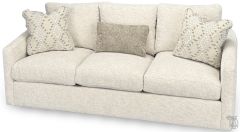 American Made Curvy Arm Sofa in Hillman Fabric