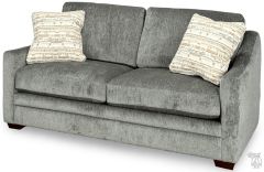 American Made Craft Your Comfort Shallow 2 Seat Sofa with Crescent Arm