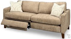 American Made Traftly Power Incliner Reclining Sofa with Power Footrests