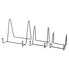 Modern Black Metal Decorative Easel Each
