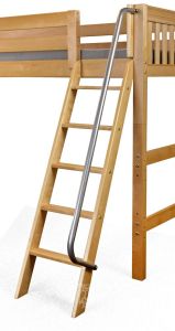 Solid Wood 65" Ladder with Handle in Natural Finish