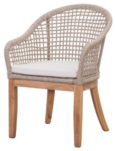 Solid Teak Wood Outdoor Shenandoah Arm Chair