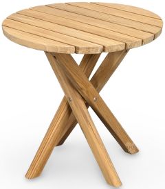 Solid Teak Wood Outdoor Tulum Side Table