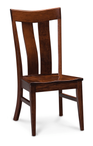 Amish Crafted Solid Premium Cherry Wood Lincoln Side Chair