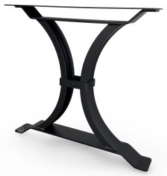 Amish Crafted Atlas Iron Two Piece Dining Base - Mix & Match Quick Ship